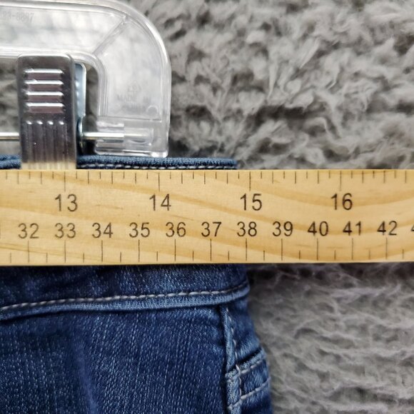 Maurices Jeans Womens 8 Blue Classic Straight Mid Rise Denim - Picture 3 of 8